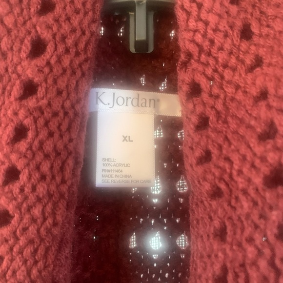 Maroon Cardigan by K Jordon - Picture 2 of 2
